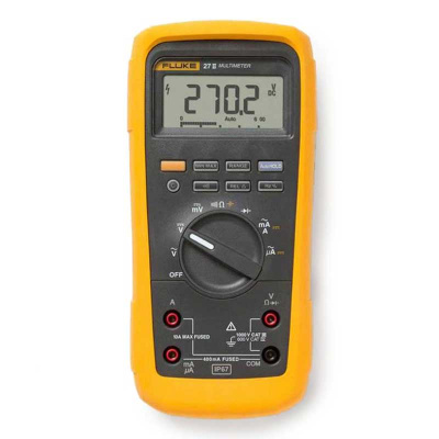 Комплект мультиметр Fluke 27-II с токовыми клещами Fluke i400